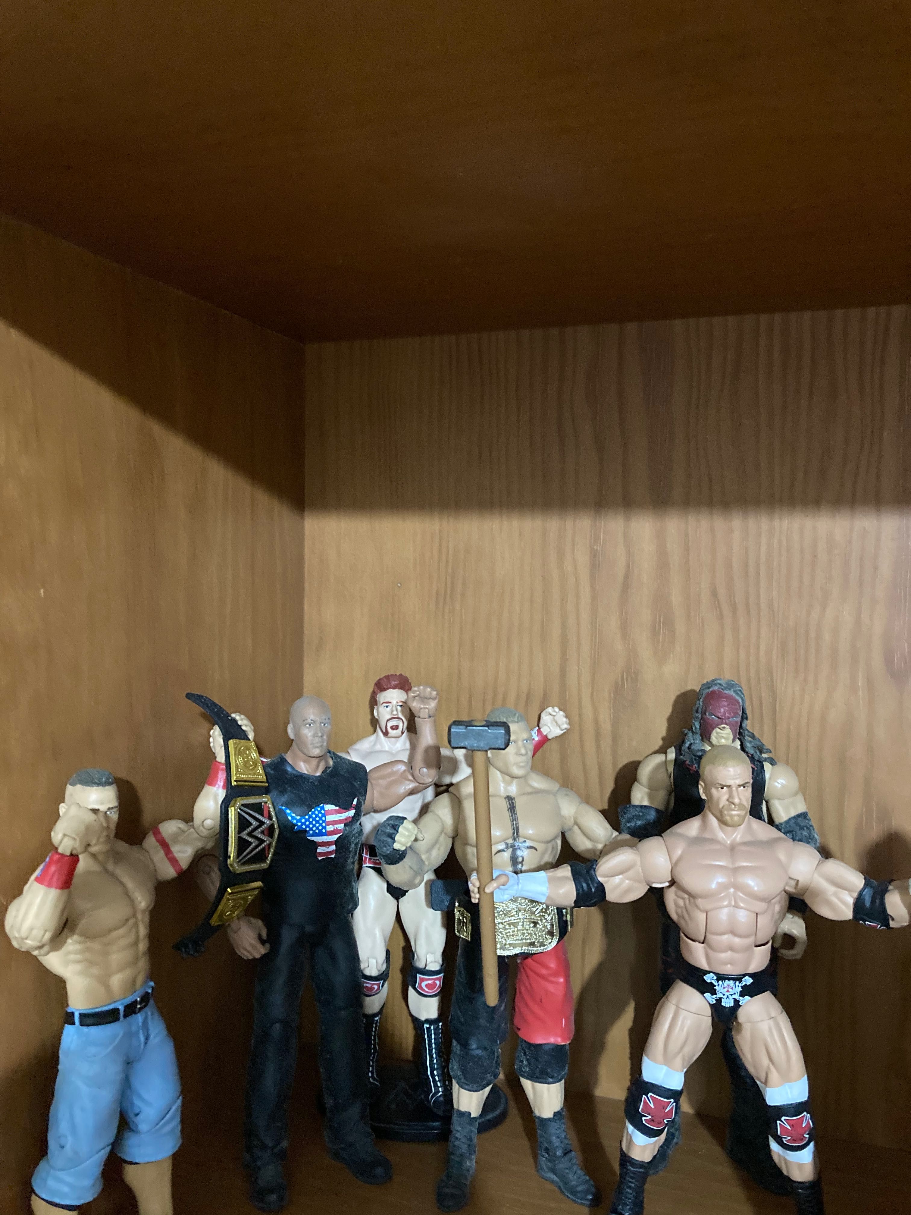 Figuras wwe em ótimo estado todas por apenas 65€