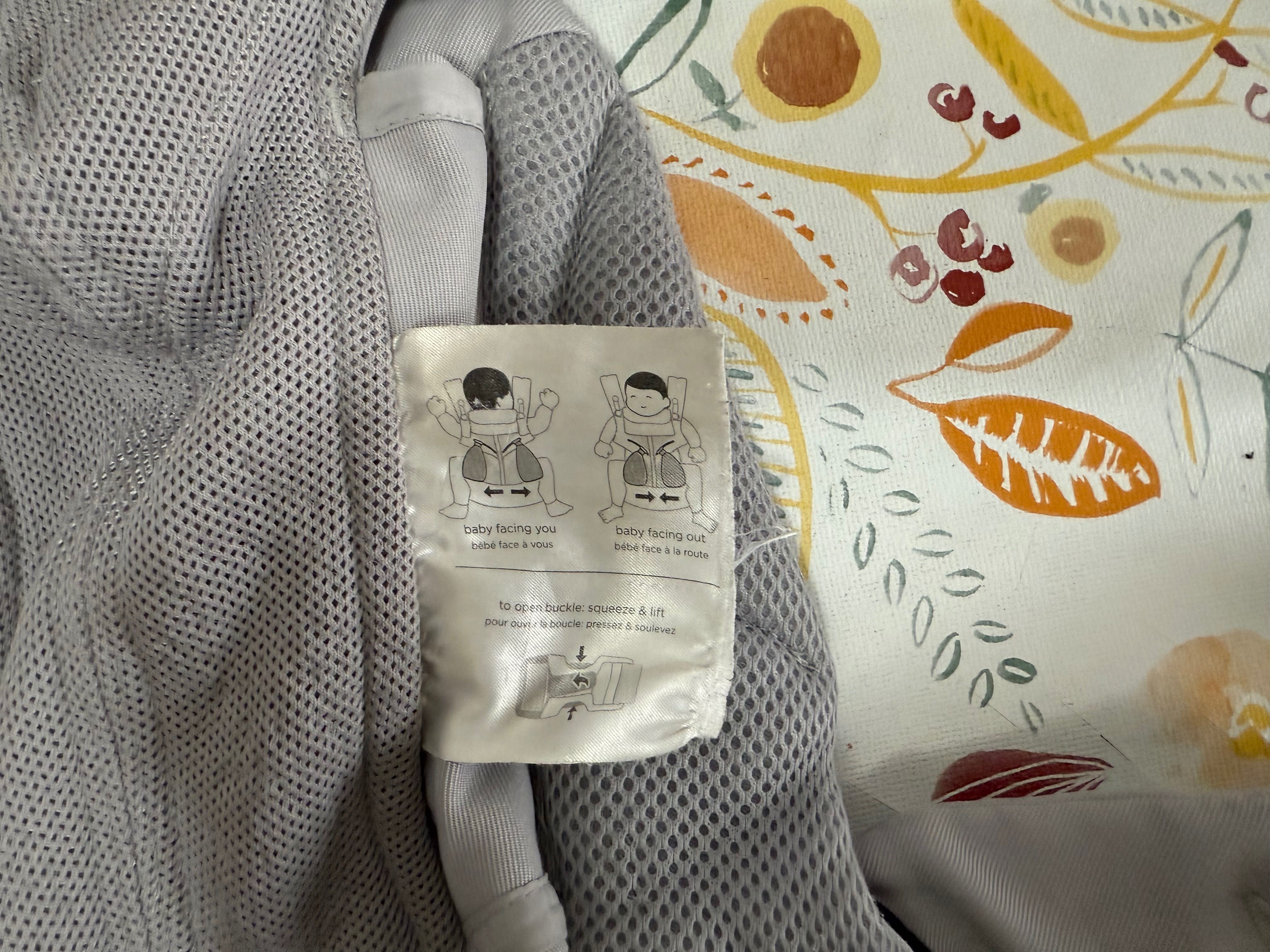 Ergobaby omni 360 cool air- pearl grey