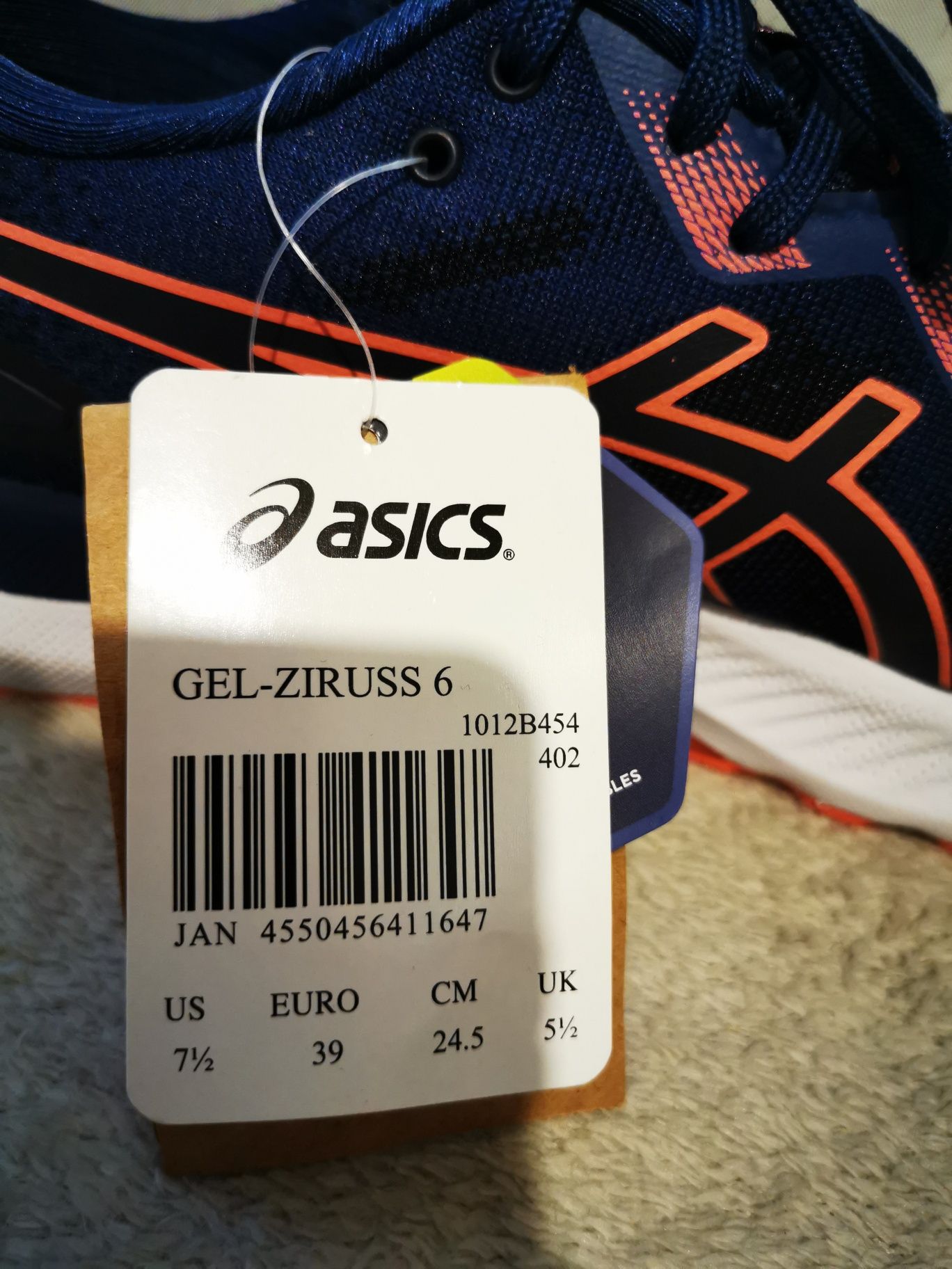 Asics gel-ziruss 6 nowe