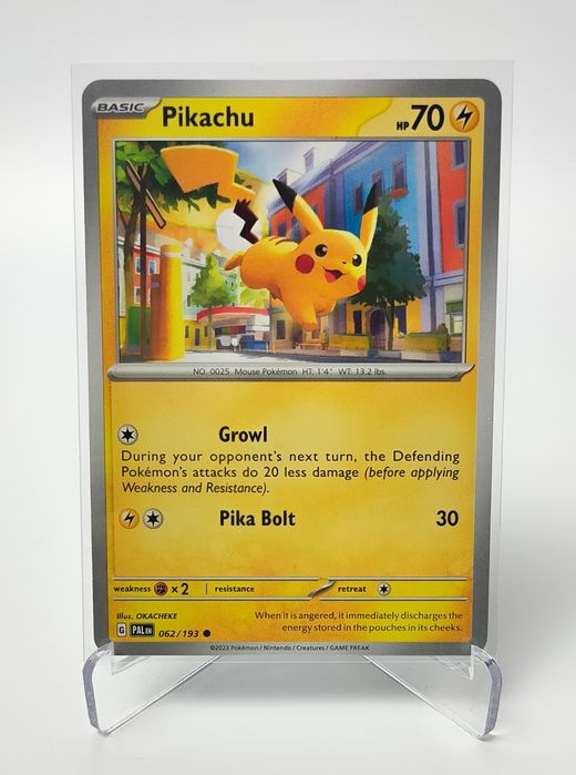 Pikachu 062/193 karta pokemon Paldea Evolved