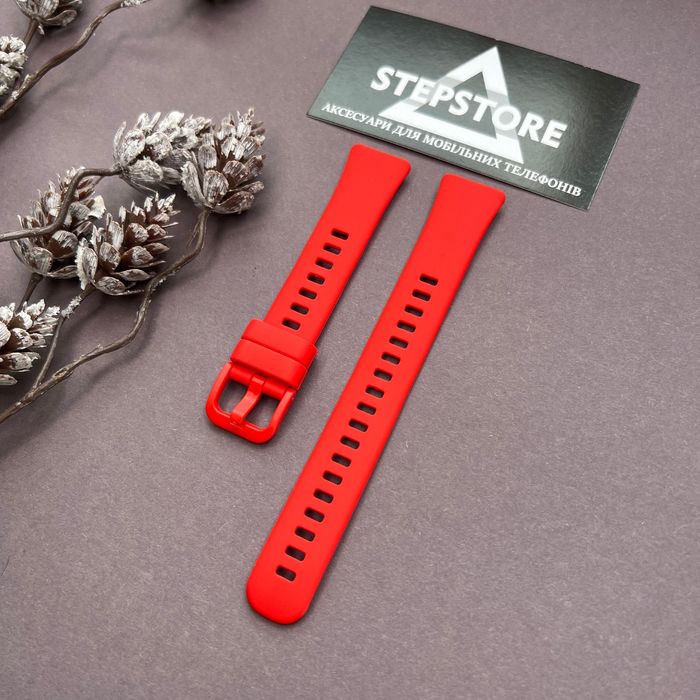 Ремешок силиконовый для Huawei band 8 на классической застежке 9