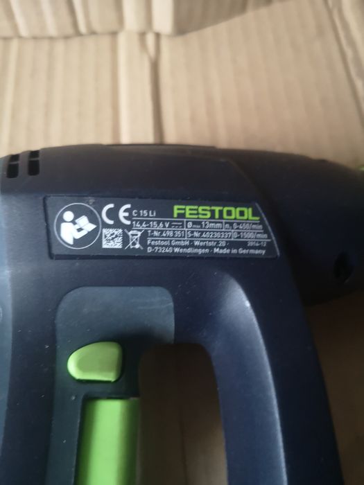 Festool C15 wkrętarka akumulatorowa body 18v nowa