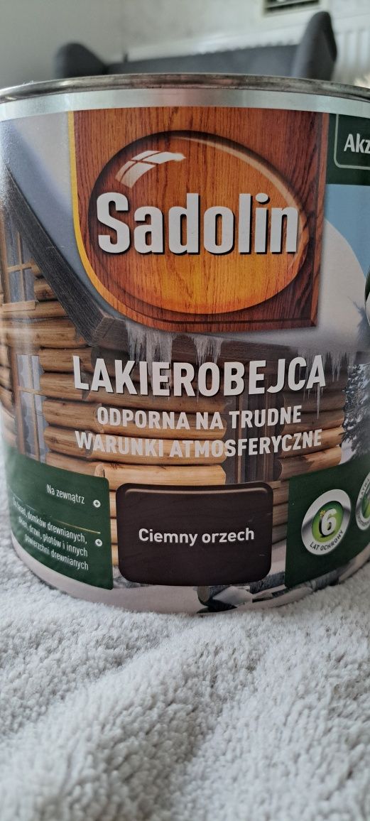 Farba na zewnątrz, kolor Ciemny Orzech