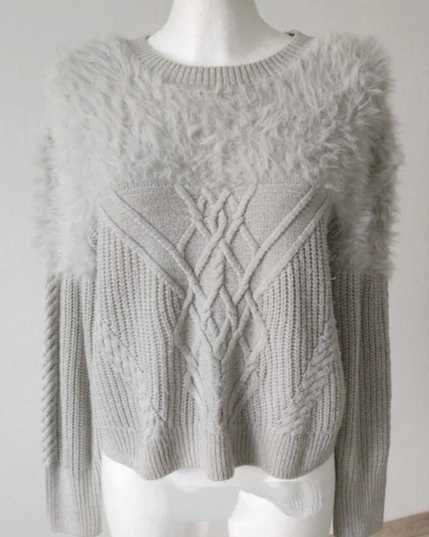 Szary sweter H&M