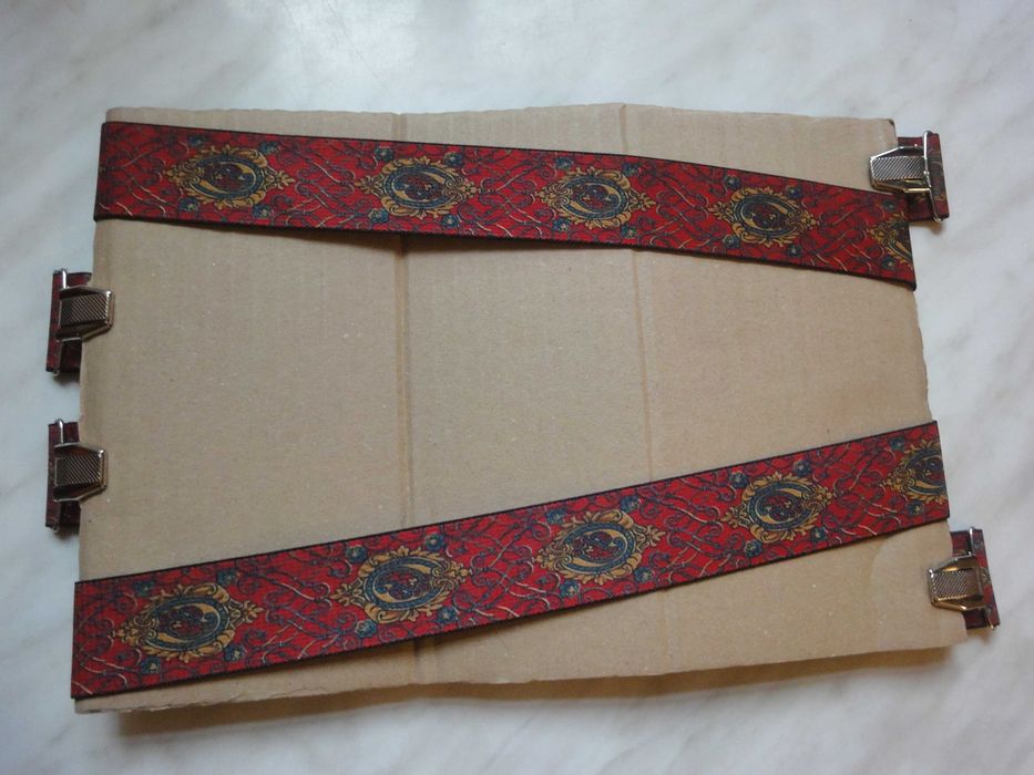 Чоловічі підтяжки для штанів 120 см/35 мм, Brevete S.G.D.G. France