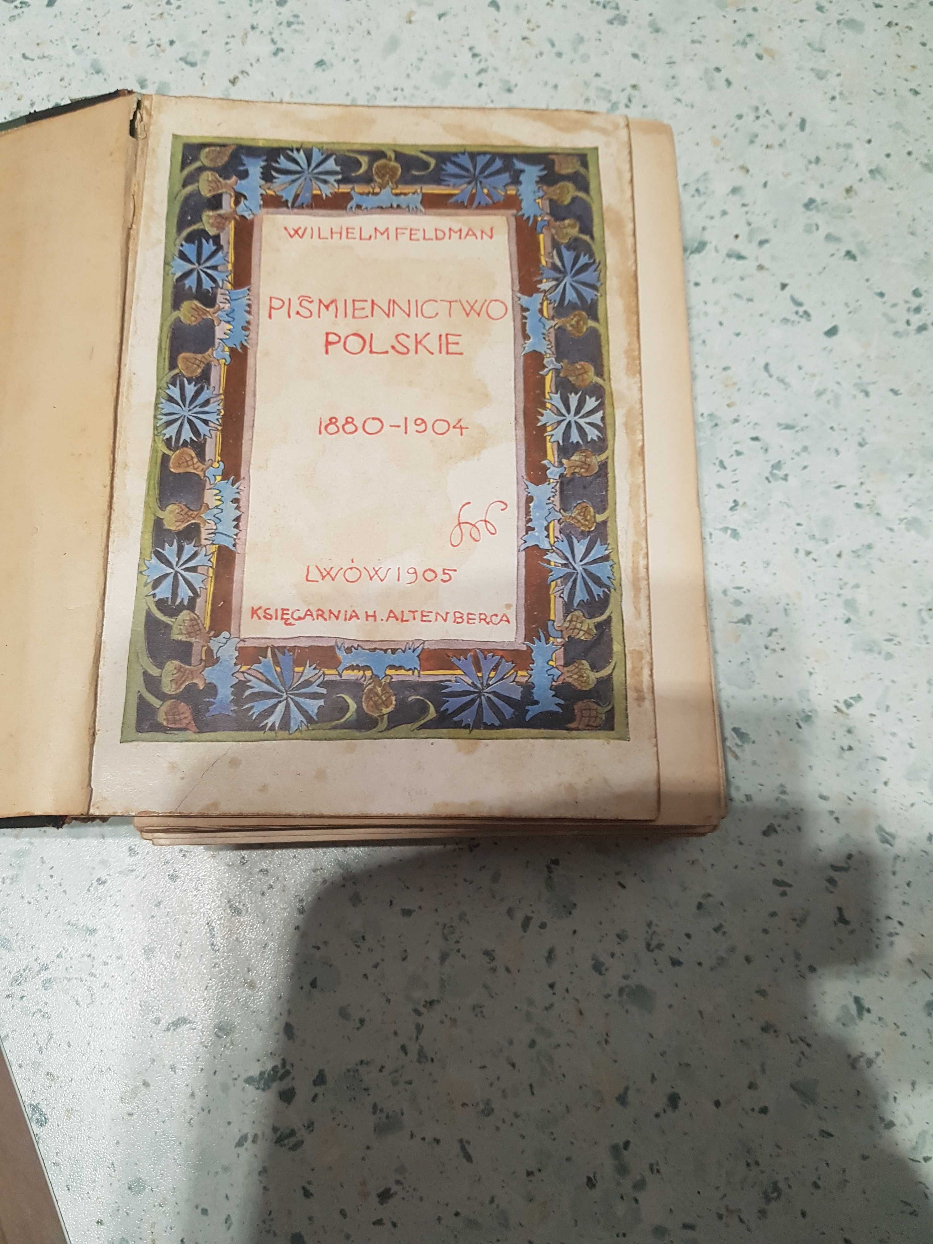 stare książki z dawnych lat