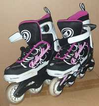 Rolki dla dzieci Rollerblade Spitfire G SG3 rozm EU 33-36.5 regulowane