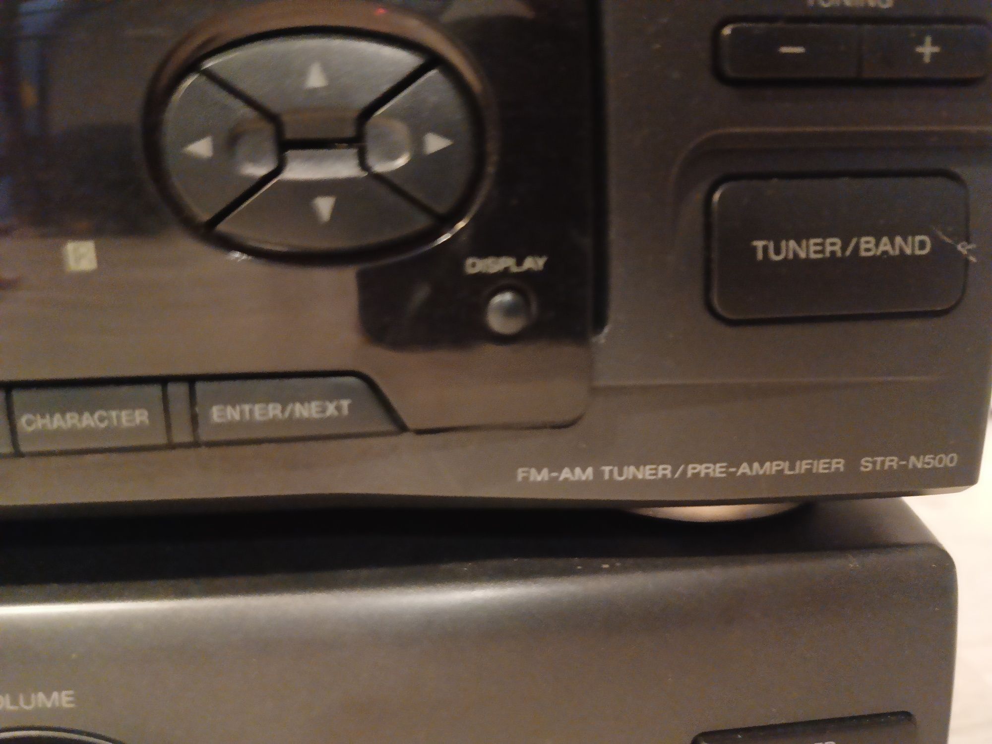 Wieża segmentowa Sony wzmacniacz tuner CD player