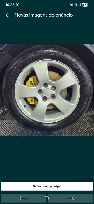 Jantes 16, 5x100 pneus novos