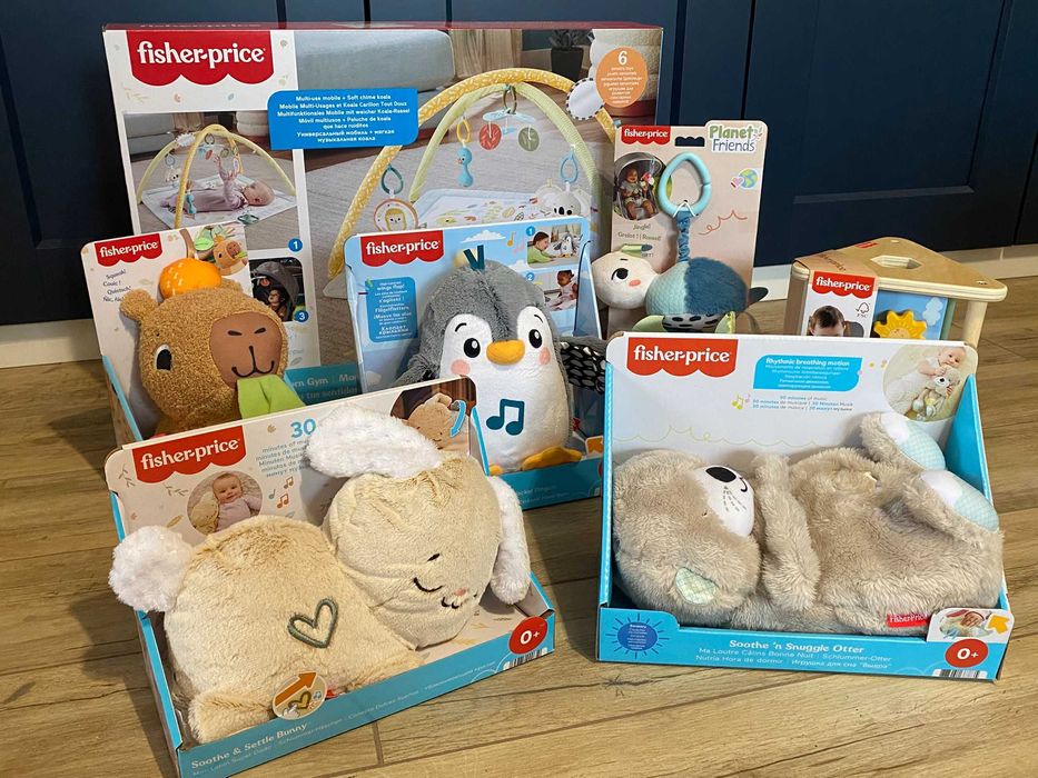 Zestaw zabawek Fisher-Price dla niemowląt nowe, nieużywane na prezent!