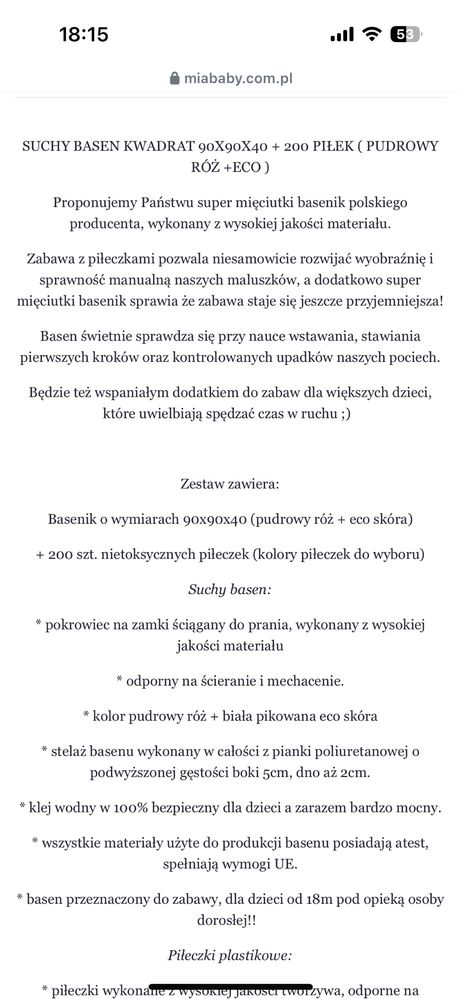 Basen z kulkami