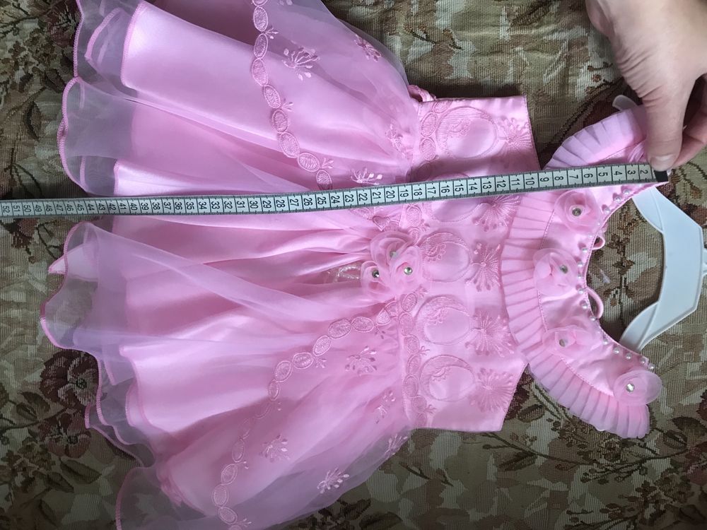 Сукня рожева Платье 62 68 74