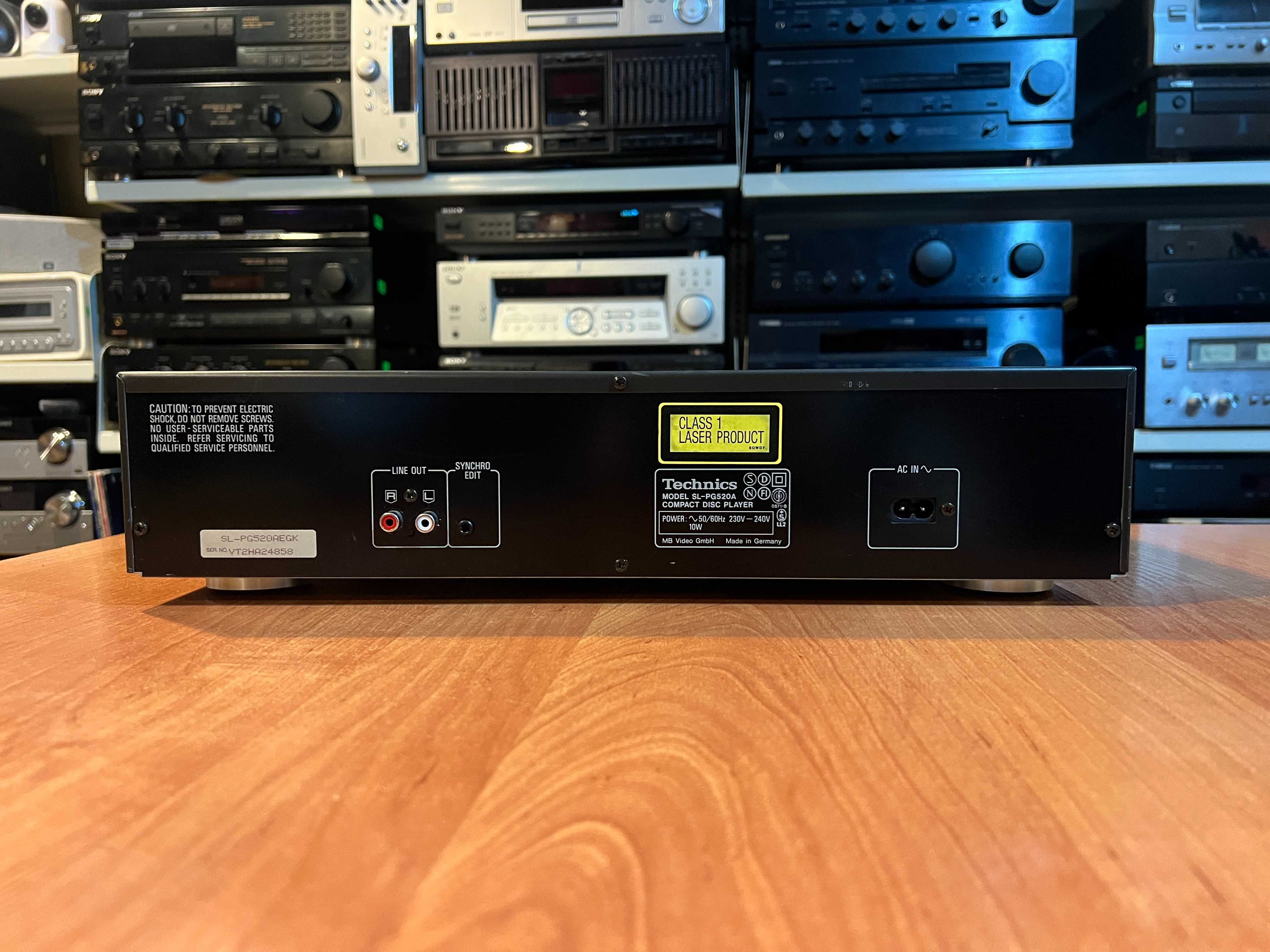 Odtwarzacz płyt CD Technics SL-PG520A Audio Room