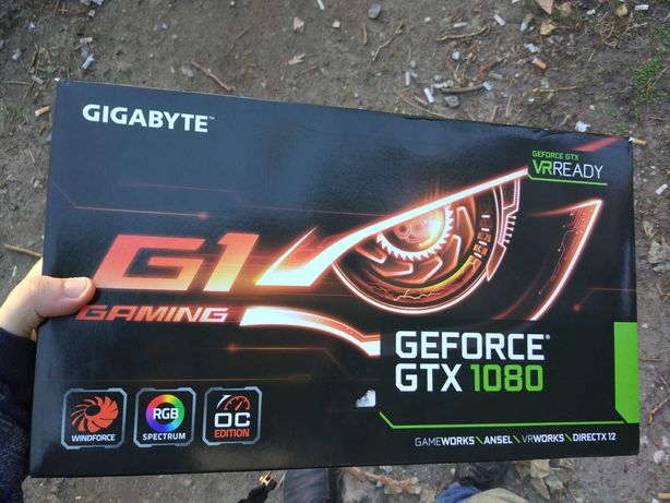 Видеокарта Gigabyte GTX 1080 G1 Gaming