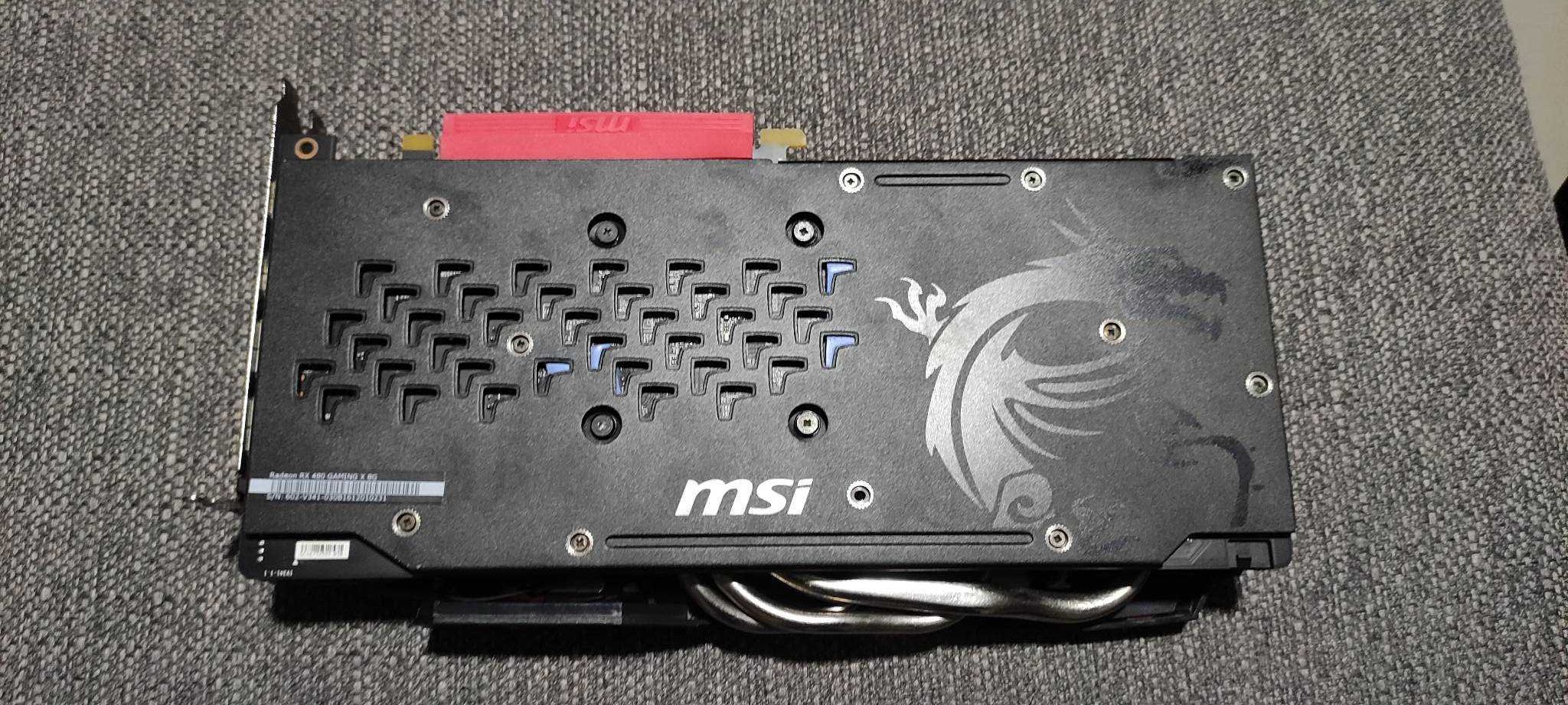 MSI Radeon Rx 480 8gb