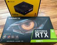 RTX 3080 Ti Gigabyte Gaming OC 12GB + zasilacz Corsair RM850