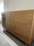 Komoda drewniana , debowe meble , szafka dab meble loft