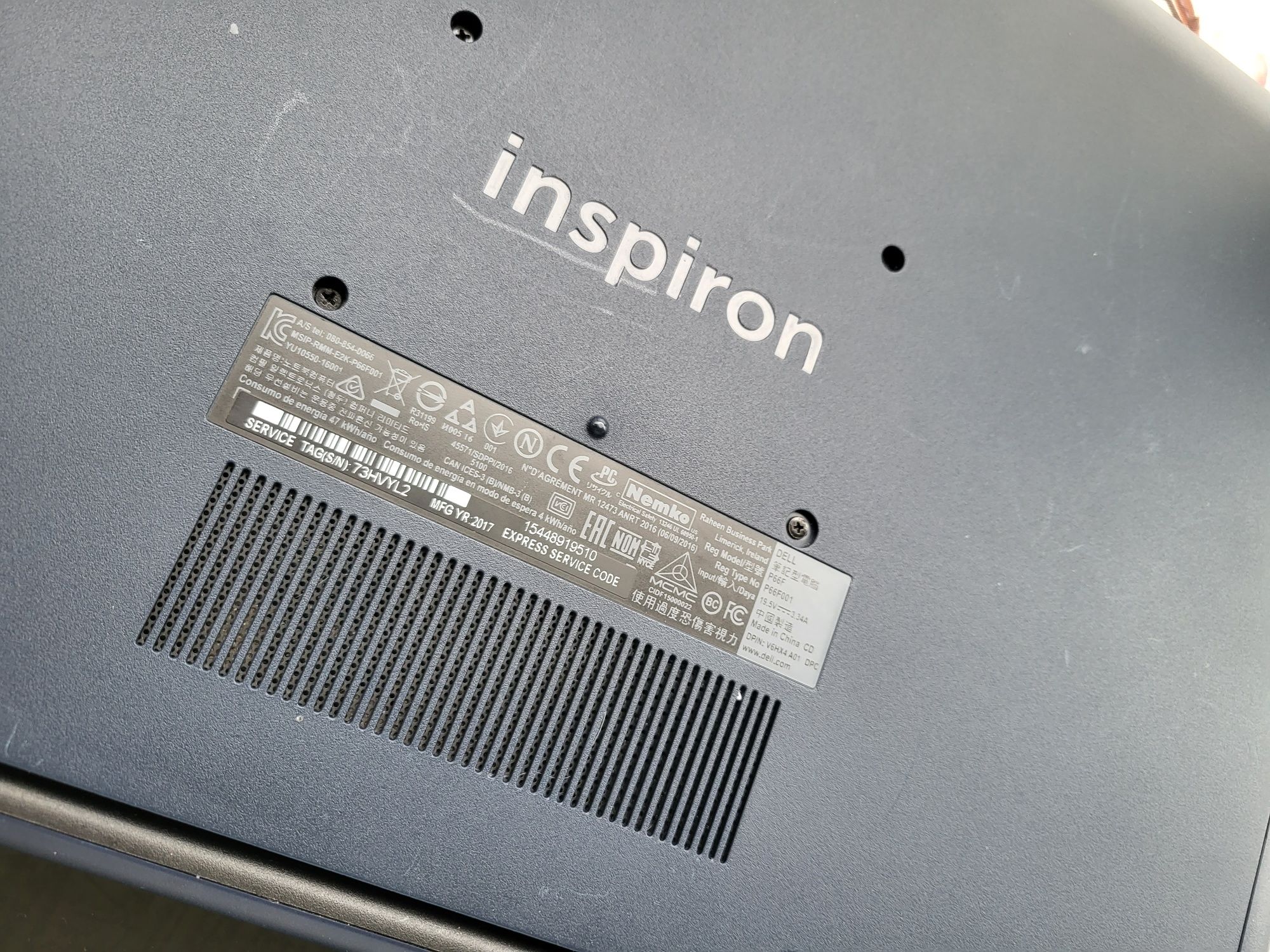 Laptop dell  Inspiration 15 5000 series