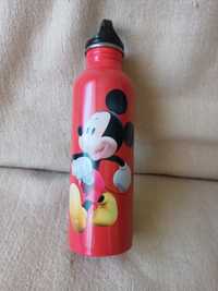 Butelka , bidon stalowy 750 ml myszka miki Disney NOWA WARTO !!!