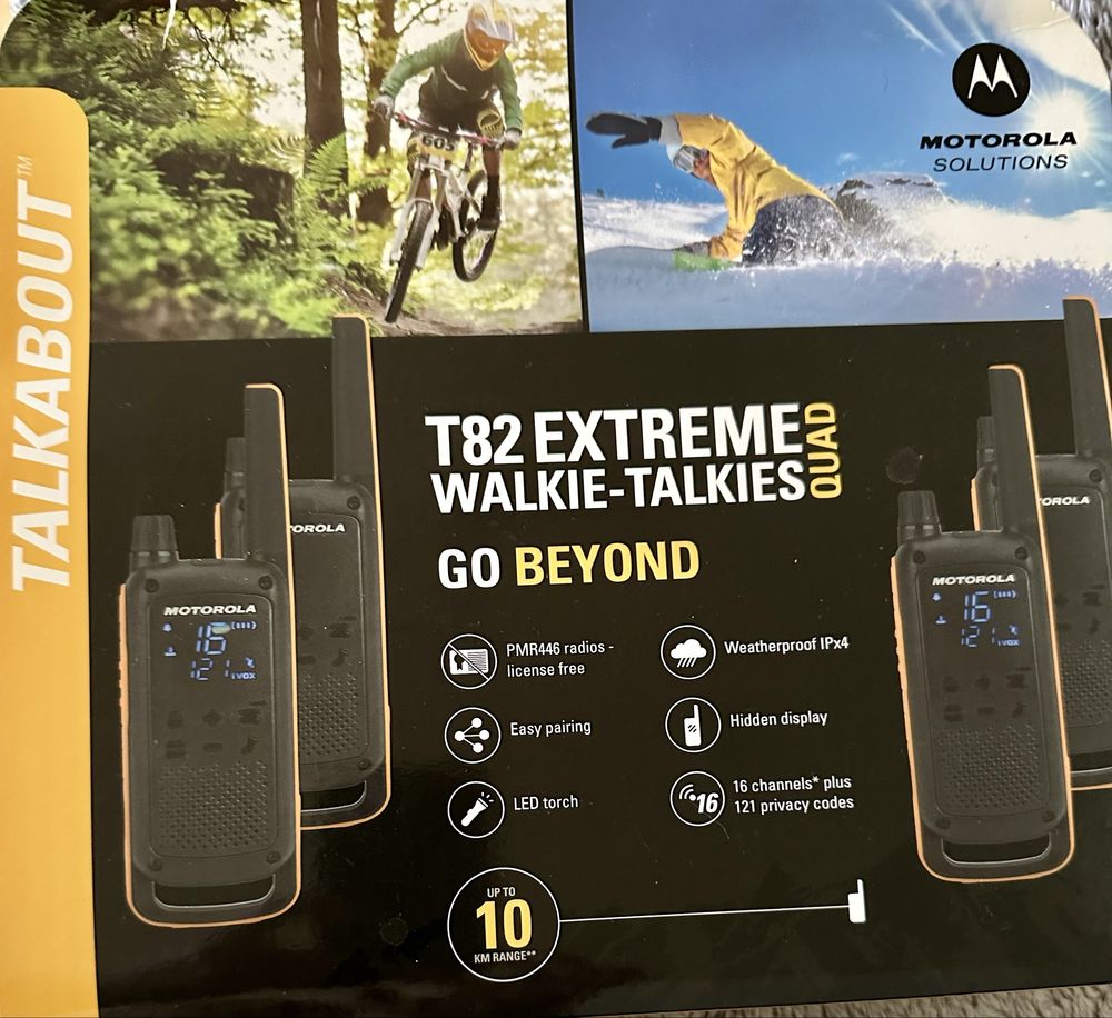 Рація MOTOROLA T82 Extreme QUAD