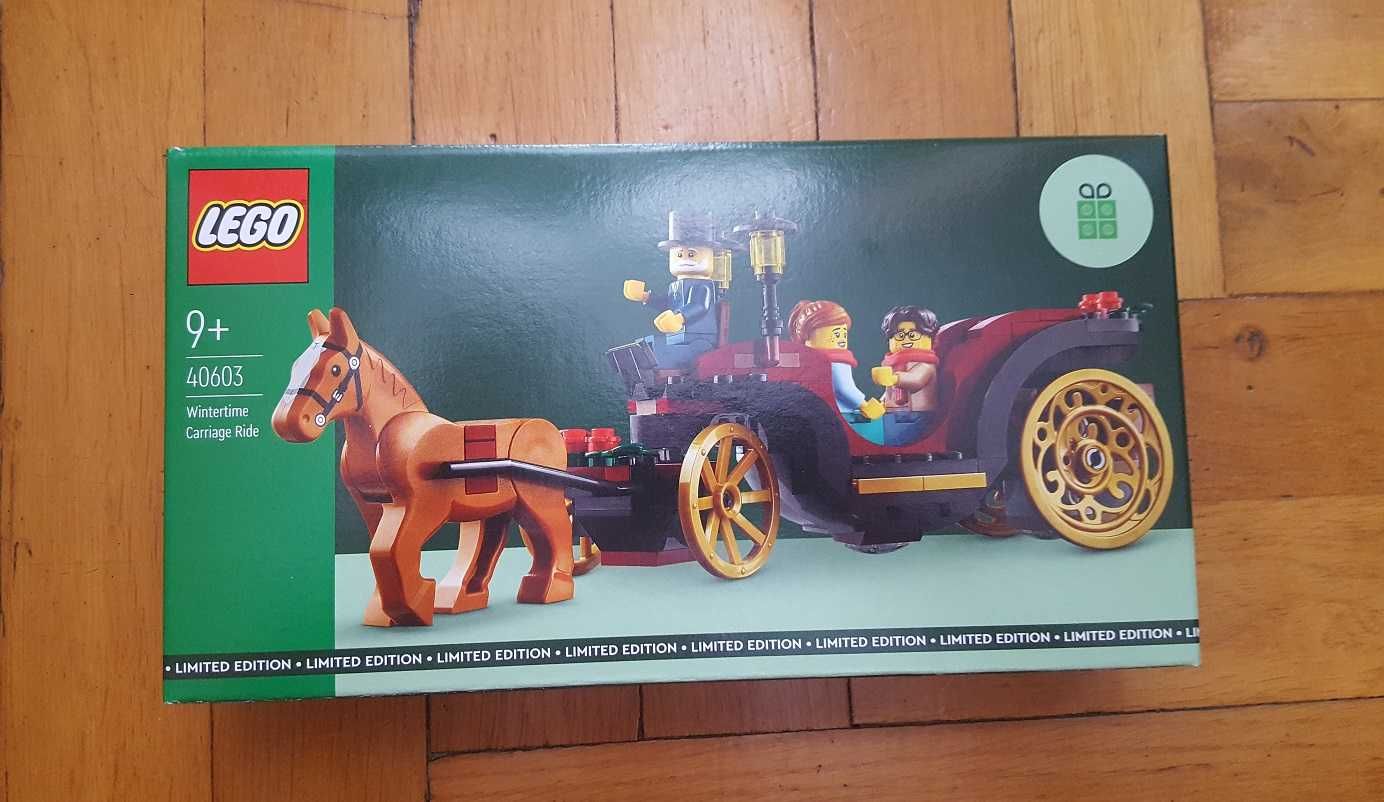 LEGO 40603 Zimowy kulig Sanie NOWE Święta