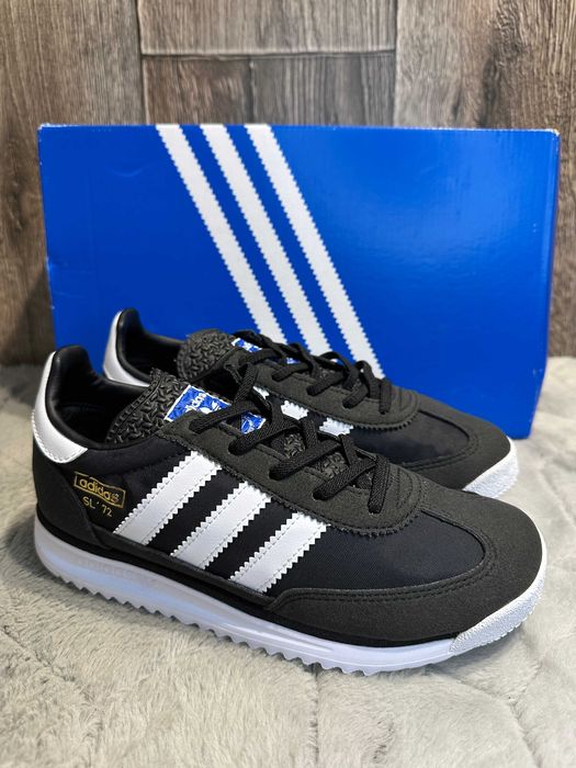 Buty damskie czarne trampki Adidas SL 72 RS EL C 35