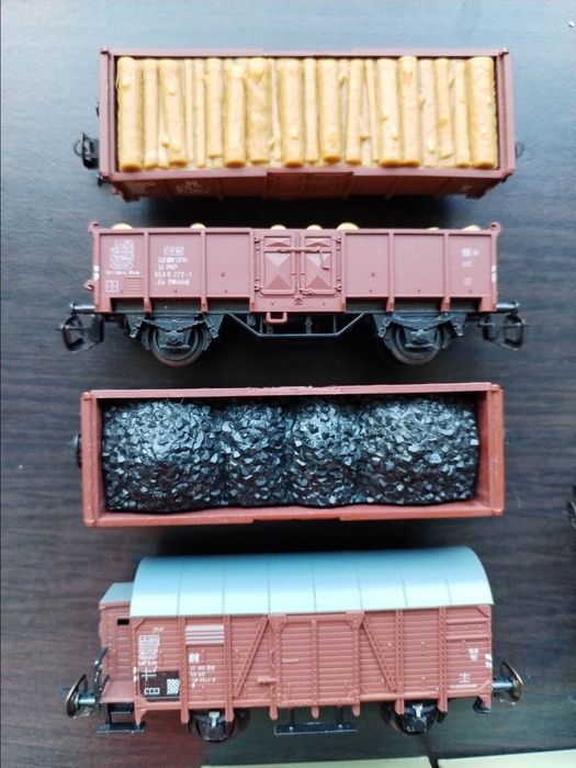 Kolejka wagonik TT Berliner Bahnen wagon diorama Piko