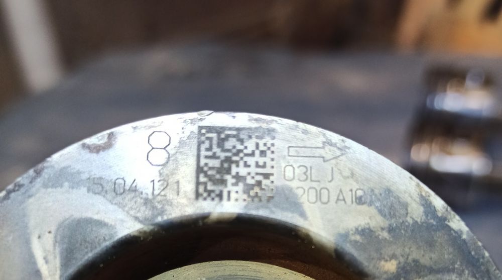 Колінвал шатун поршень піддон VW 1.6 TDI CAY