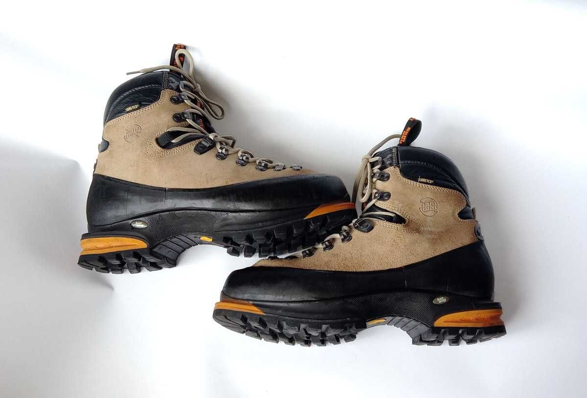 Buty HANWAG Omega GTX 44,5 eu 10 UK wysokogórskie trekkingowe SUPER ST