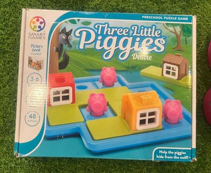 Lote de jogos de sociedade, puzzles e educativos