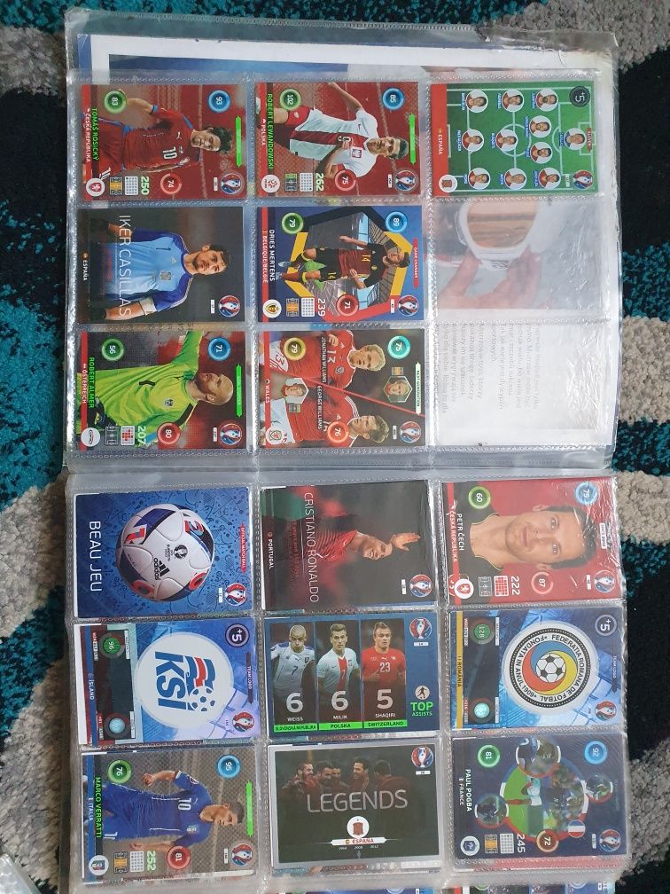 Karty panini uefa euro 2016 new