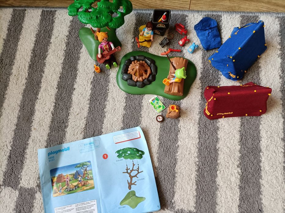 Zestaw Playmobil pole namiotowe