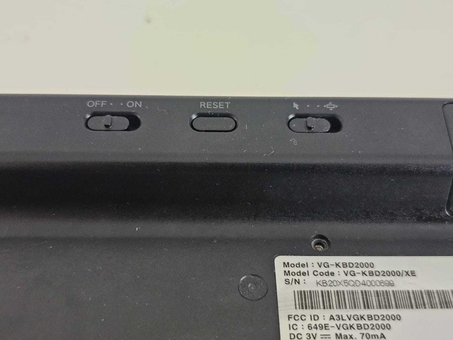 Samsung VG-KBD2000 klawiatura bezprzewodowa Smart TV czytaj opis