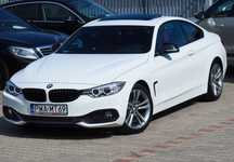 BMW Seria 4 428iA 245ps Coupe Sport Line Szyber HUD Harman Pamięć Keyles Skóra F1
