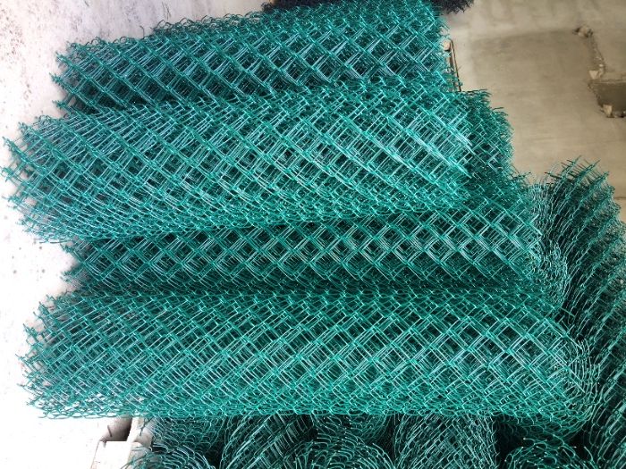 siatka ogrodzeniowa 2,5mm Ocynk + PCV 1,25m