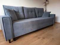 Kanapa rozkładana sofa funkcja spania + poduszki