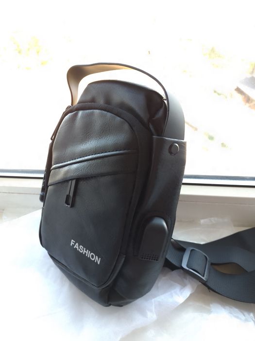 Сумка чоловіча XIO Fashion із USB зарядкою та кодовим замком