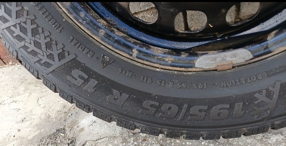 Колеса 5x112 з резиною Sportiva Snow Win 195/65/r15 91T