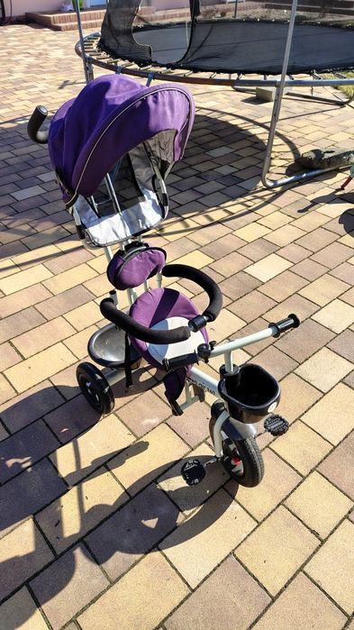 Rowerek 3 kołowy pchacz