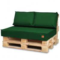 Siedzisko i Poduchy ogrodowe na meble z europalet 120x80x15 zielony