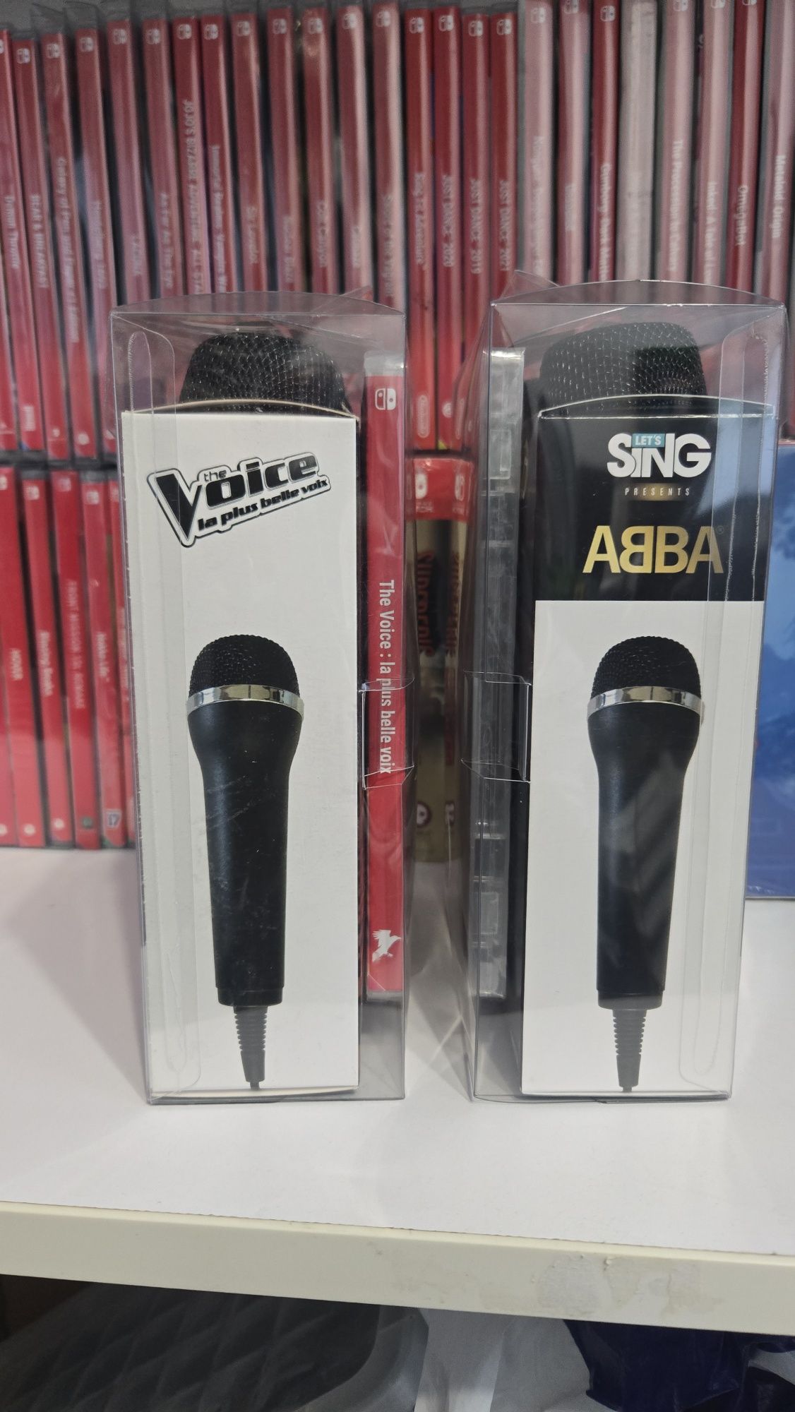 Lets Sing Abba + The Voice 4 Mikrofony Switch