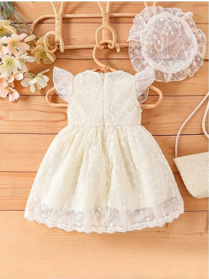 Sukienka na chrzest r.12-18m