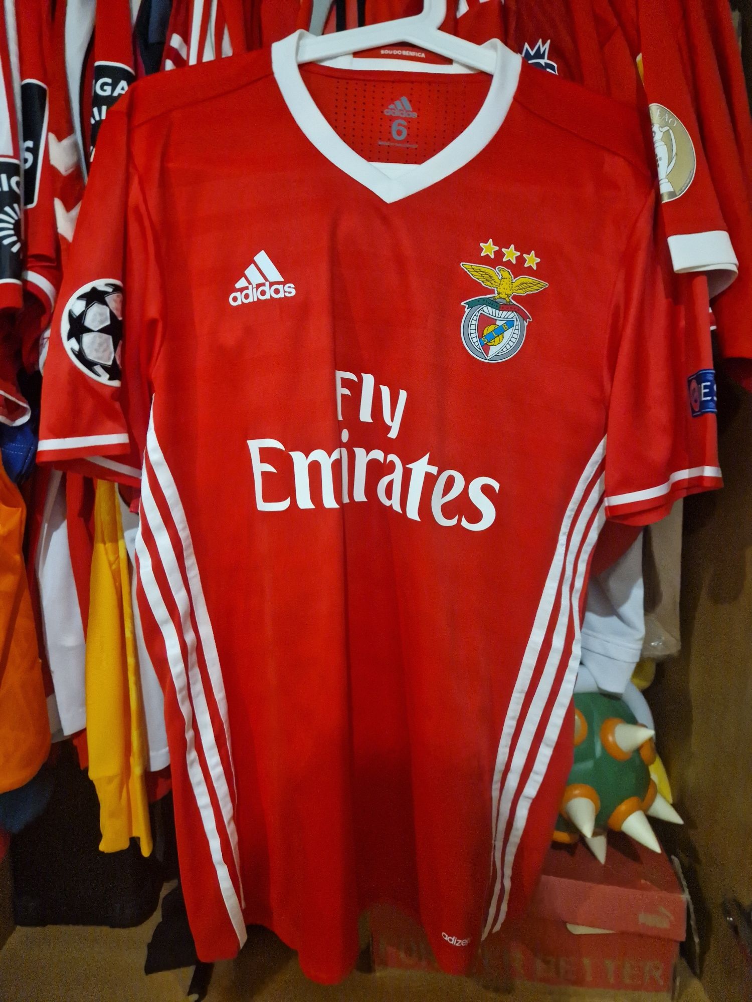 Camisolas de jogo Benfica SLB