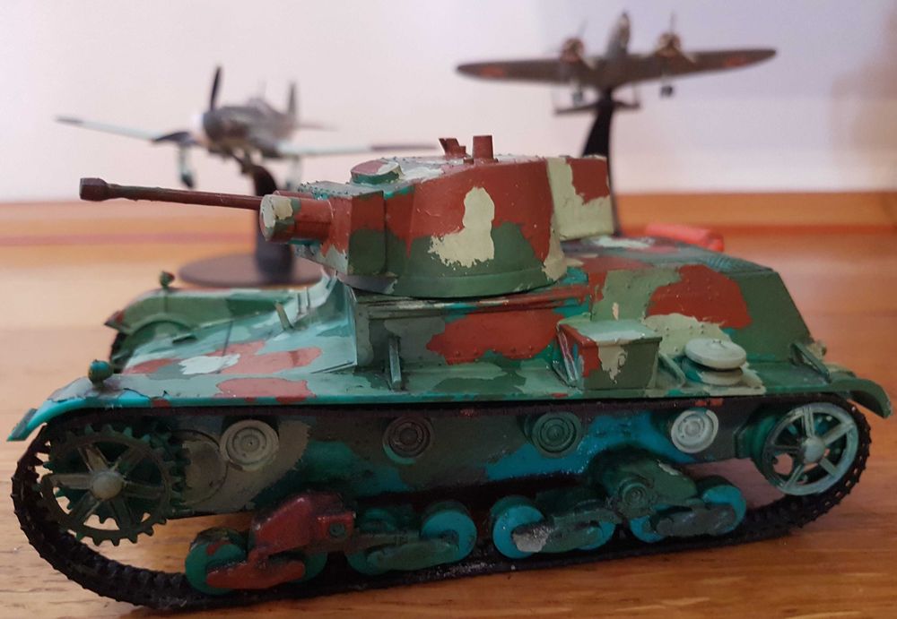 modele samolotów  czołg