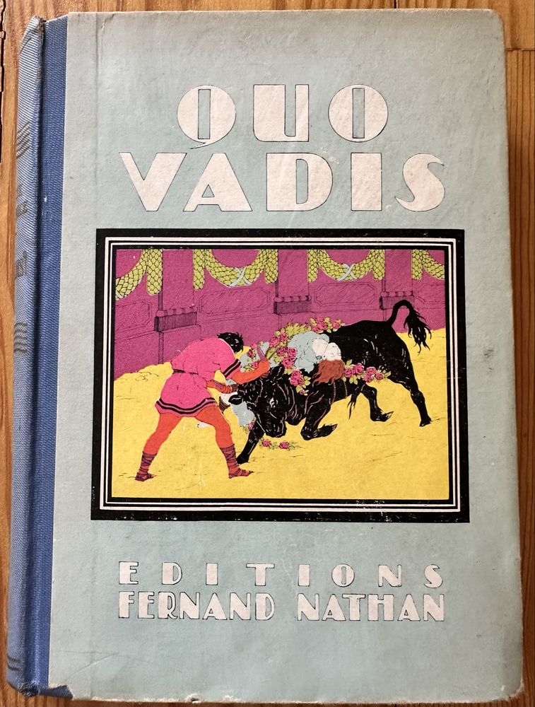 Quo vadis educao muito antiga ilustrada