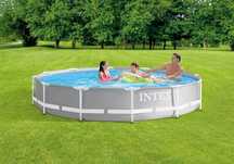 Intex Zestaw basenowy z ramą Prism Frame Pool nowy okazja