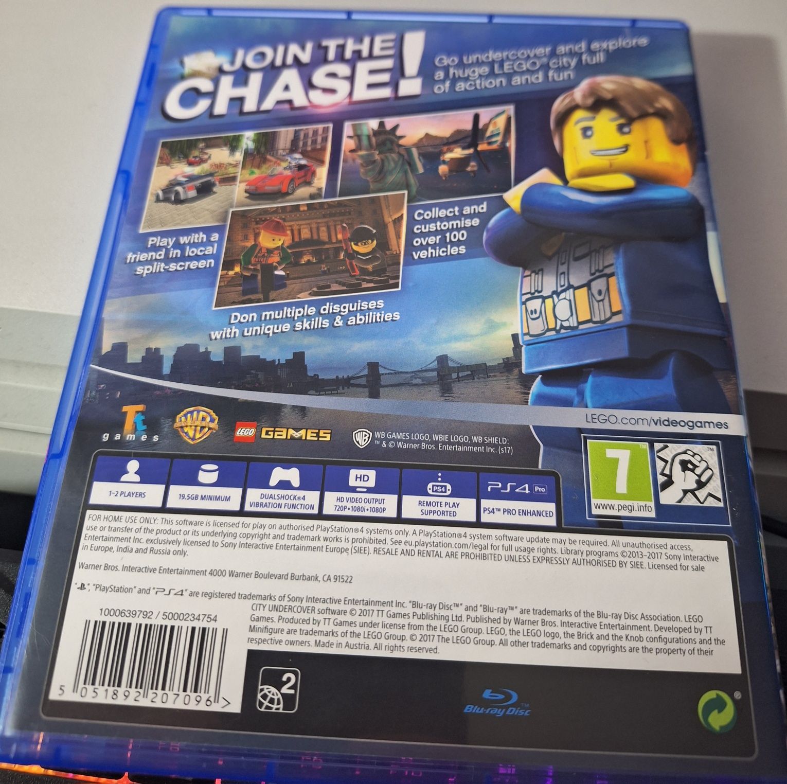 Jogo ps4 lego City undercover