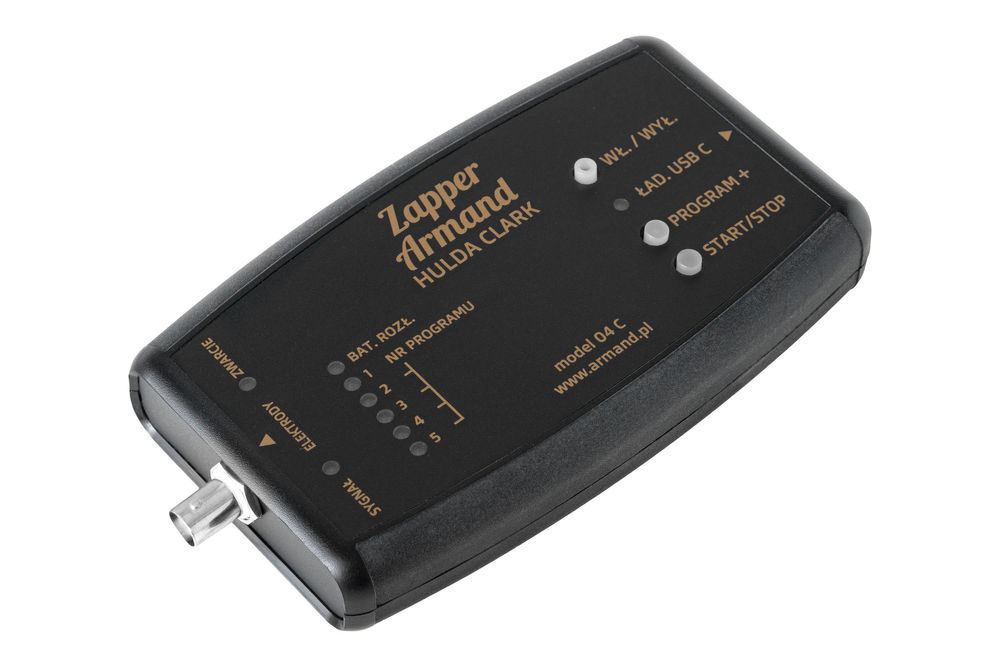Zapper Armand Hulda Clark 04 C (7-30-833 kHz) pasożyty, wirusy, grzyby