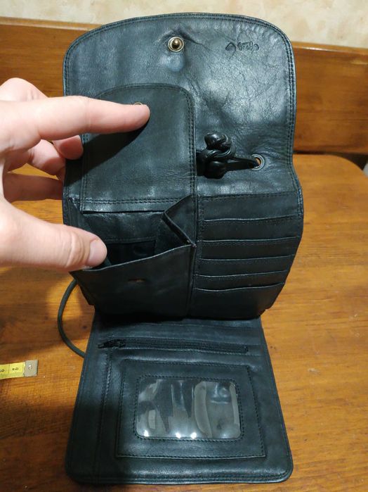 Удобная кожаная многофункциональная сумка, поясной кошелек Tula