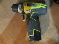 Ryobi  12v wiertarkowkrętarka acu 1.3Ah